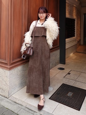 「アイテム（ファンデーション）」を使った、ねっしー.さん（レディース・159cm）の秋コーディネート