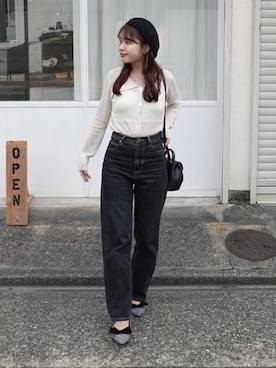 「アイテム（ファンデーション）」を使った、ねっしー.さん（レディース・159cm）の秋コーディネート