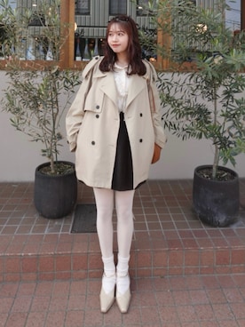 ねっしー.さん（レディース・159cm）の春コーディネート