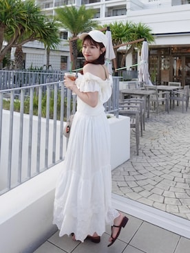 「アイテム（メイクアップ）」を使った、ねっしー.さん（レディース・159cm）の夏コーディネート