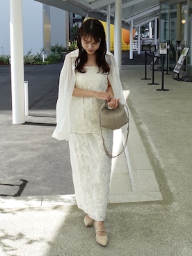 「アイテム（アイシャドウ）」を使った、ねっしー.さん（レディース・159cm）の夏コーディネート