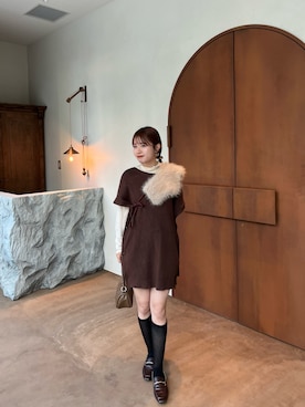 「Lattice（Lattice）のアイテム」を使った、ねっしー.さん（レディース・159cm）の秋コーディネート