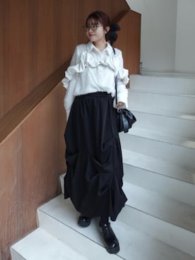 「アイテム（メイクアップ）」を使った、ねっしー.さん（レディース・159cm）の春コーディネート