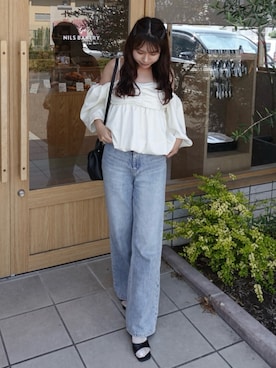 「rom&nd（ロムアンド）のアイテム」を使った、ねっしー.さん（レディース・159cm）の夏コーディネート