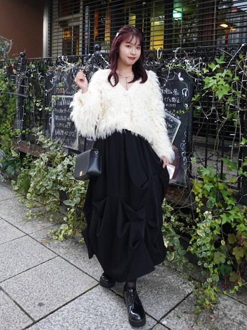 on:nue】[着用動画あり！] ループフリンジニットカーディガン /2025 AW