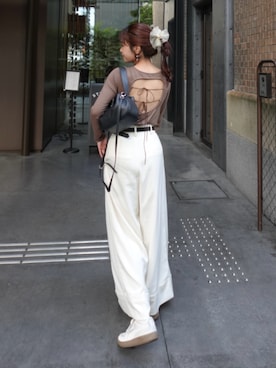 ねっしー.さん(レディース・159cm)の冬コーディネート