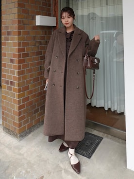 「アイテム（ベースメイク）」を使った、ねっしー.さん（レディース・159cm）の冬コーディネート