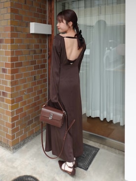 「アイテム（ハイライト/シェーディング）」を使った、ねっしー.さん（レディース・159cm）の冬コーディネート