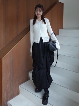 「アイテム（アイシャドウ）」を使った、ねっしー.さん（レディース・159cm）の春コーディネート