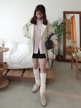 「アイテム（ファンデーション）」を使った、ねっしー.さん（レディース・159cm）の春コーディネート