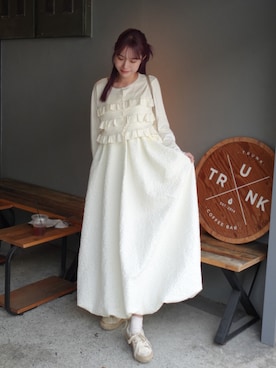 「アイテム（フレグランス）」を使った、ねっしー.さん（レディース・159cm）の春コーディネート