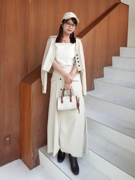 「アイテム（ファンデーション）」を使った、ねっしー.さん（レディース・159cm）の夏コーディネート