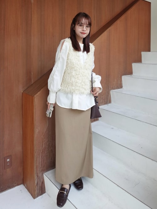 CAPRICIEUX LE'MAGE スカート 2SETレイヤードスカート