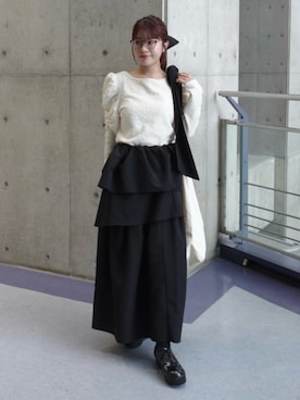 「ACYM（アシーム）のアイテム」を使った、ねっしー.さん（レディース・159cm）の春コーディネート