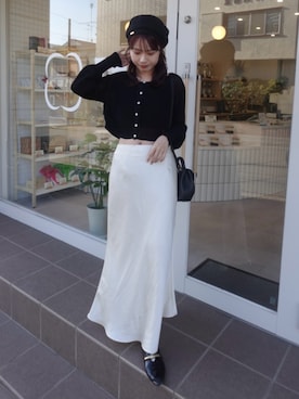 「アイテム（メイクアップ）」を使った、ねっしー.さん（レディース・159cm）の春コーディネート