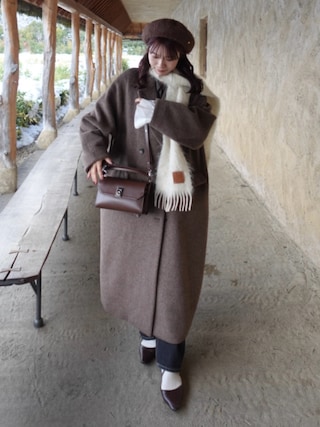 LOEWE（ロエベ）の「スカーフ ( ウール&モヘア)（マフラー）」 - WEAR