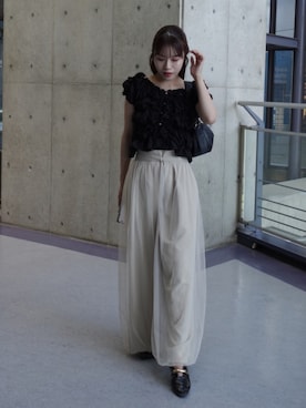「アイテム（アイシャドウ）」を使った、ねっしー.さん（レディース・159cm）の夏コーディネート