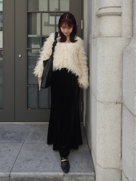 「アイテム（ベースメイク）」を使った、ねっしー.さん（レディース・159cm）の冬コーディネート