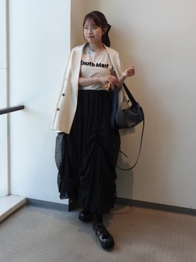 「アイテム（ベースメイク）」を使った、ねっしー.さん（レディース・159cm）の夏コーディネート