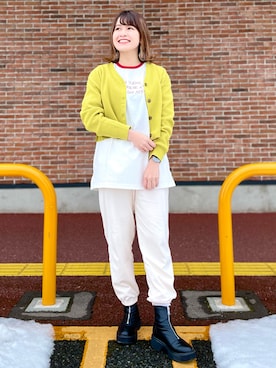 「Coming soon…」｜𝚢𝚞𝚛𝚒𝚔𝚘❥さん（レディース・160cm）の冬コーディネート