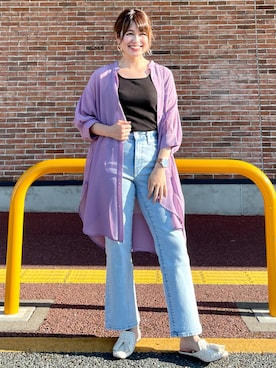 𝚢𝚞𝚛𝚒𝚔𝚘❥さん（レディース・160cm）の夏コーディネート