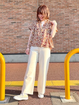 𝚢𝚞𝚛𝚒𝚔𝚘❥さん（レディース・160cm）の春コーディネート