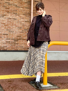 𝚢𝚞𝚛𝚒𝚔𝚘❥さん（レディース・160cm）の秋コーディネート