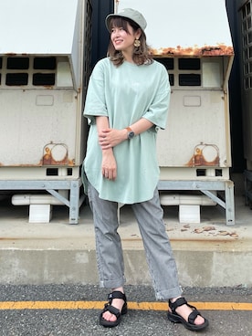 𝚢𝚞𝚛𝚒𝚔𝚘❥さん(レディース・160cm)の夏コーディネート