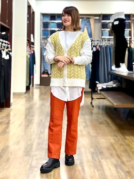 𝚢𝚞𝚛𝚒𝚔𝚘❥さん（レディース・160cm）の冬コーディネート