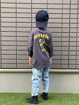 tiinさん（キッズ・110cm）の秋コーディネート