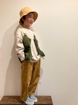 tiinさん（キッズ・110cm）の春コーディネート