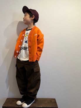 tiinさん（キッズ・122cm）の秋コーディネート