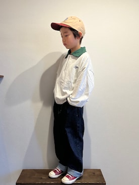 tiinさん（キッズ・123cm）の冬コーディネート