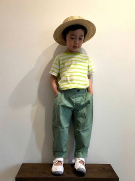 tiinさん（キッズ・100cm）の夏コーディネート