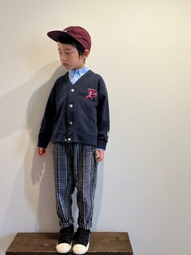 tiinさん（キッズ・122cm）の秋コーディネート