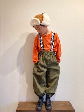 tiinさん（キッズ・110cm）の秋コーディネート