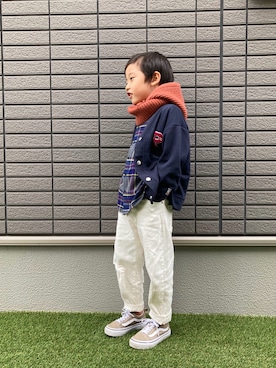 tiinさん（キッズ・110cm）の冬コーディネート