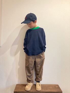 tiinさん（キッズ・110cm）の秋コーディネート