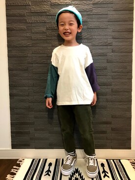 tiinさん(キッズ・100cm)の秋コーディネート
