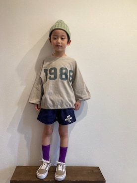 tiinさん（キッズ・110cm）の秋コーディネート
