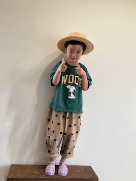 tiinさん（キッズ・110cm）の夏コーディネート