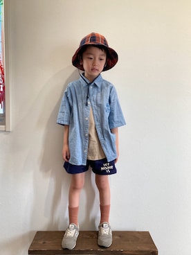 tiinさん(キッズ・110cm)の夏コーディネート