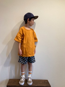 tiinさん（キッズ・110cm）の夏コーディネート