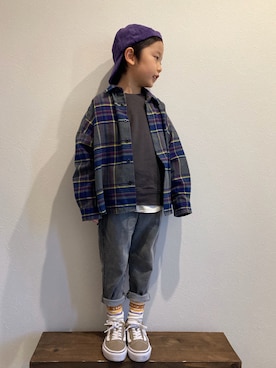 tiinさん(キッズ・110cm)の冬コーディネート