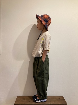 「ナイキリフト」｜tiinさん（キッズ・110cm）の夏コーディネート