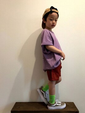 tiinさん(キッズ・100cm)の夏コーディネート