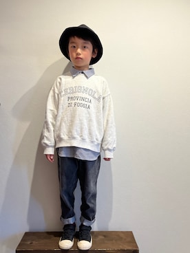 tiinさん(キッズ・123cm)の冬コーディネート