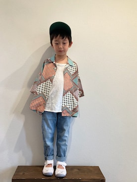 tiinさん(キッズ・110cm)の夏コーディネート