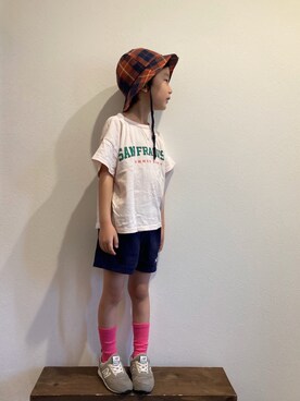 tiinさん(キッズ・110cm)の夏コーディネート