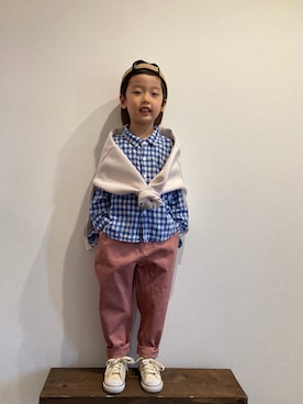 tiinさん（キッズ・110cm）の春コーディネート